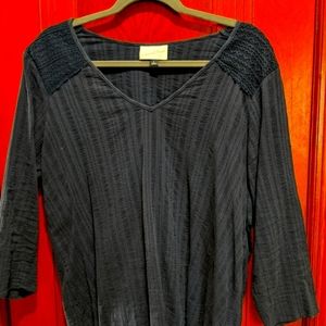 Navy Blue Large Top
